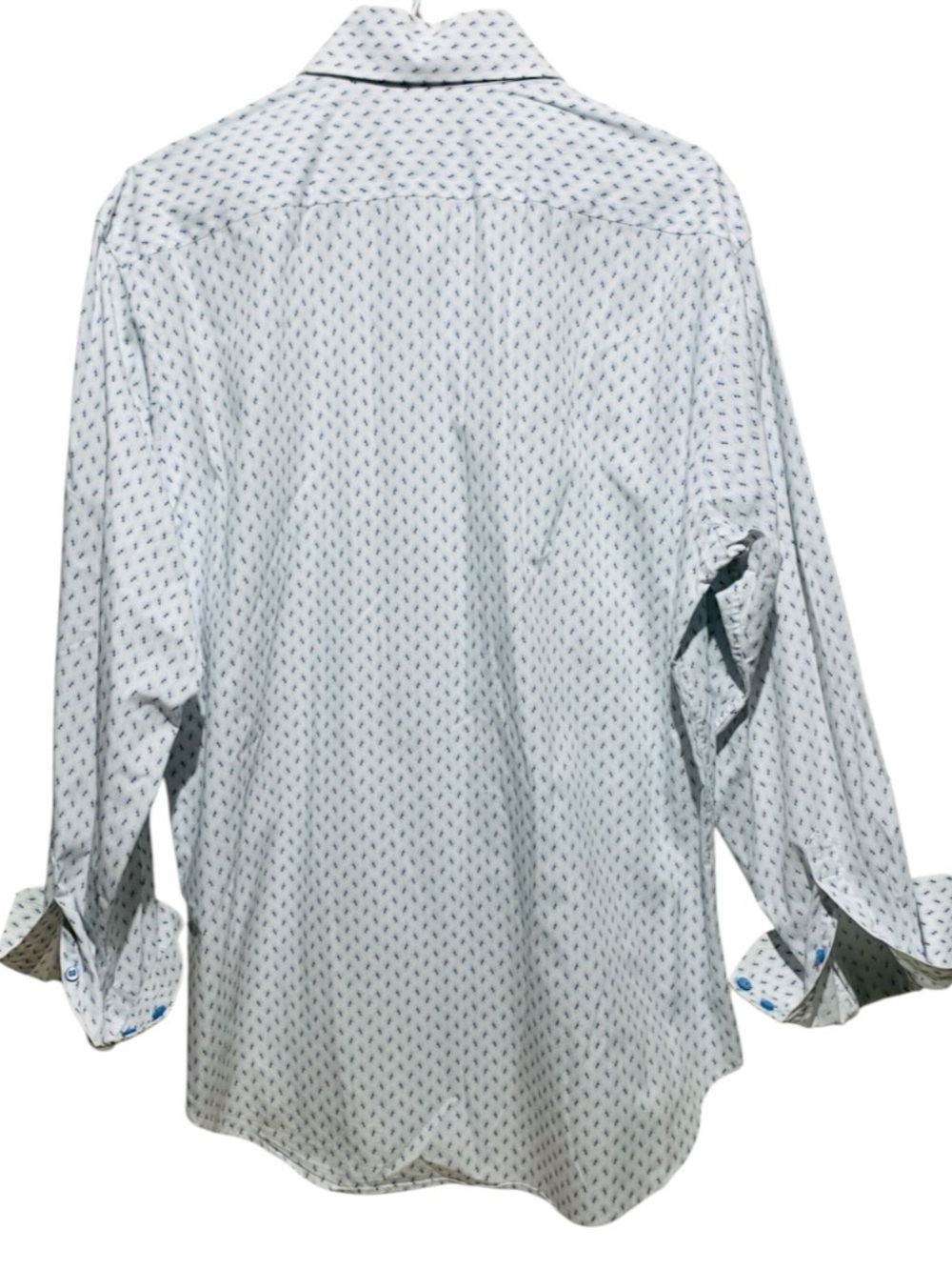 Men's Thomas Dean Dress Shirt Size M - Picture 3 of 4